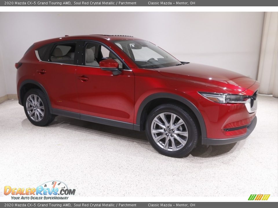 2020 Mazda CX-5 Grand Touring AWD Soul Red Crystal Metallic / Parchment Photo #1