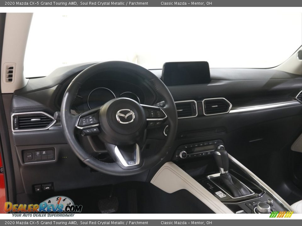 2020 Mazda CX-5 Grand Touring AWD Soul Red Crystal Metallic / Parchment Photo #6