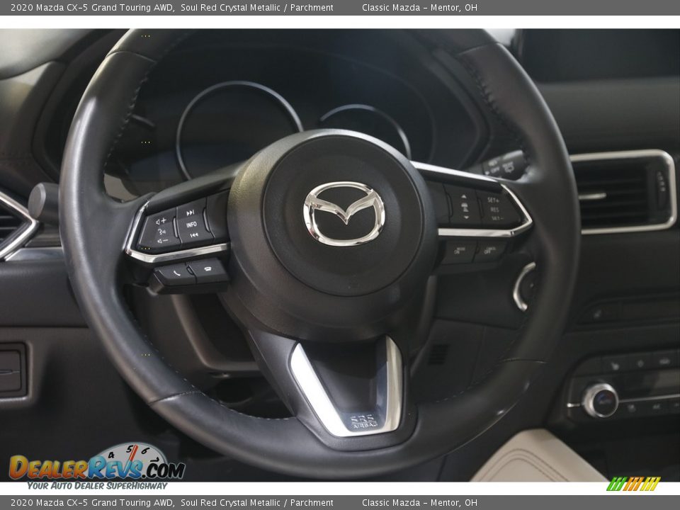 2020 Mazda CX-5 Grand Touring AWD Soul Red Crystal Metallic / Parchment Photo #7