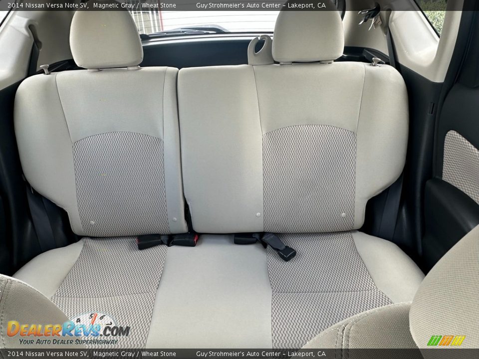 2014 Nissan Versa Note SV Magnetic Gray / Wheat Stone Photo #12