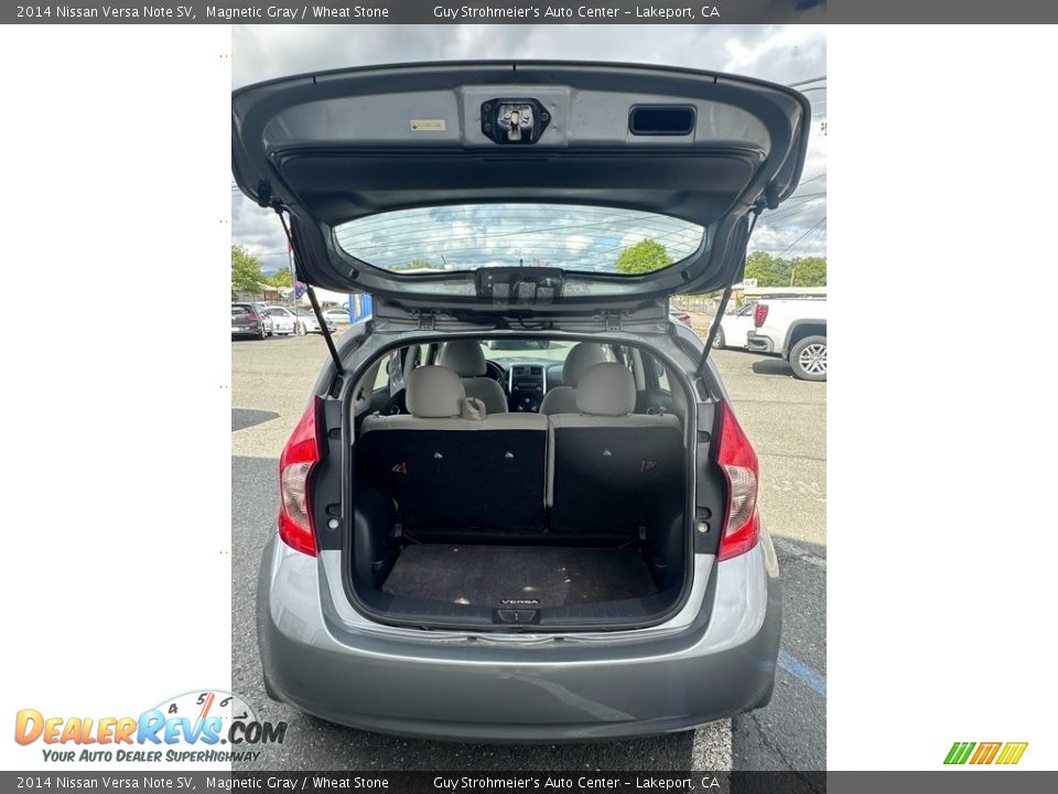 2014 Nissan Versa Note SV Magnetic Gray / Wheat Stone Photo #13