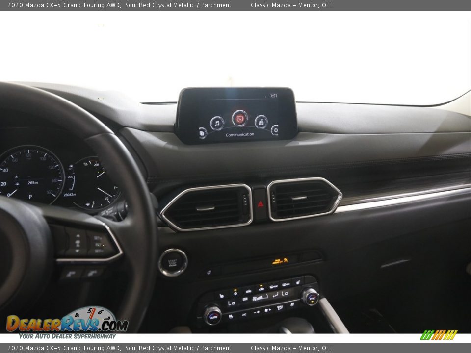 2020 Mazda CX-5 Grand Touring AWD Soul Red Crystal Metallic / Parchment Photo #9
