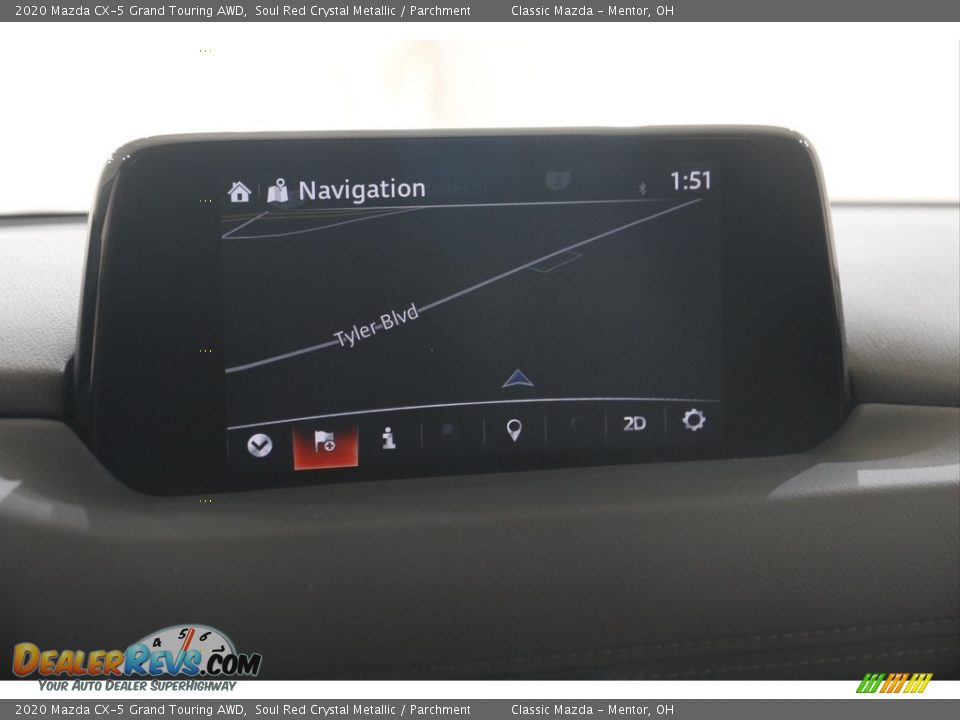 2020 Mazda CX-5 Grand Touring AWD Soul Red Crystal Metallic / Parchment Photo #10