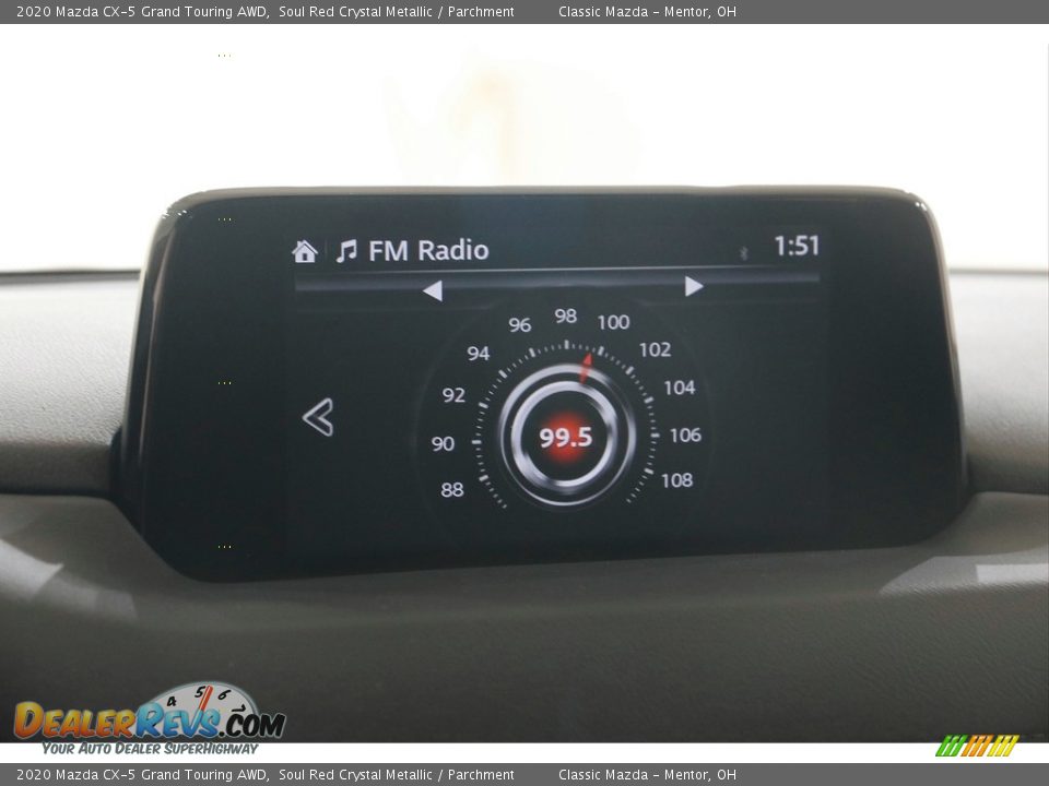 2020 Mazda CX-5 Grand Touring AWD Soul Red Crystal Metallic / Parchment Photo #12
