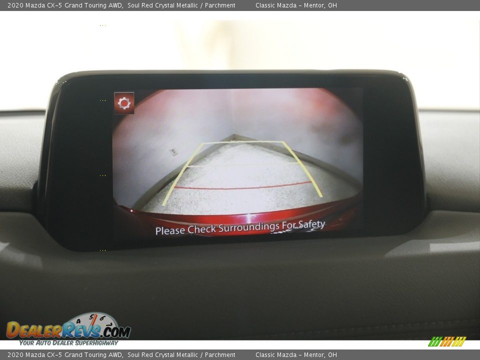 2020 Mazda CX-5 Grand Touring AWD Soul Red Crystal Metallic / Parchment Photo #13