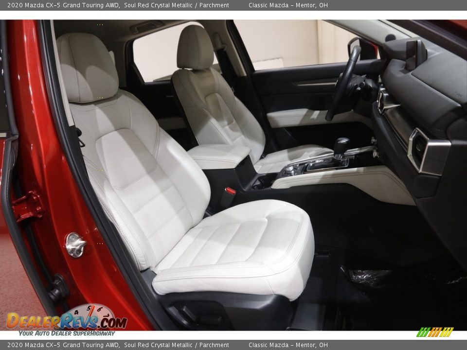 2020 Mazda CX-5 Grand Touring AWD Soul Red Crystal Metallic / Parchment Photo #16