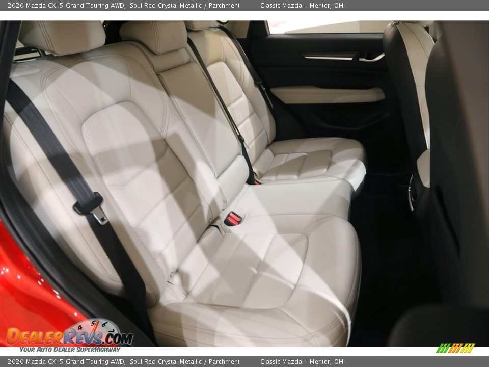 2020 Mazda CX-5 Grand Touring AWD Soul Red Crystal Metallic / Parchment Photo #17