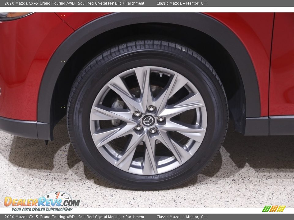 2020 Mazda CX-5 Grand Touring AWD Soul Red Crystal Metallic / Parchment Photo #21