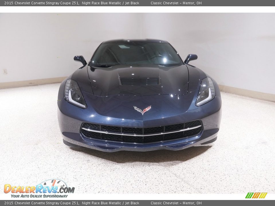 2015 Chevrolet Corvette Stingray Coupe Z51 Night Race Blue Metallic / Jet Black Photo #2