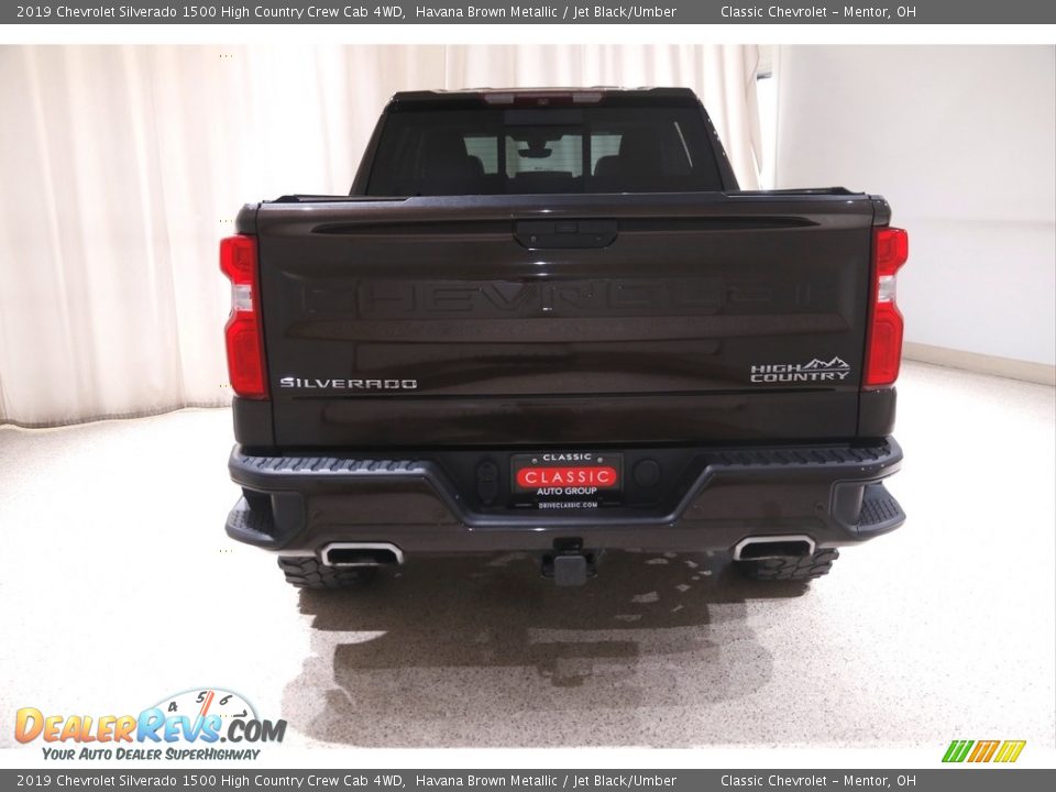 2019 Chevrolet Silverado 1500 High Country Crew Cab 4WD Havana Brown Metallic / Jet Black/Umber Photo #20