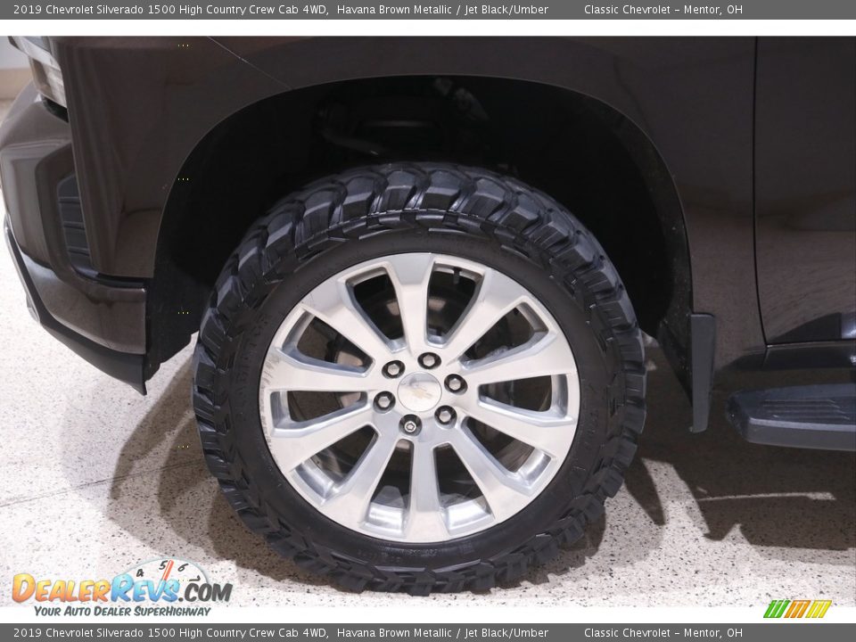 2019 Chevrolet Silverado 1500 High Country Crew Cab 4WD Wheel Photo #22