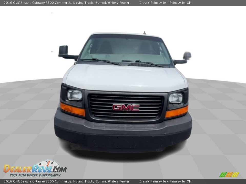 2016 GMC Savana Cutaway 3500 Commercial Moving Truck Summit White / Pewter Photo #3