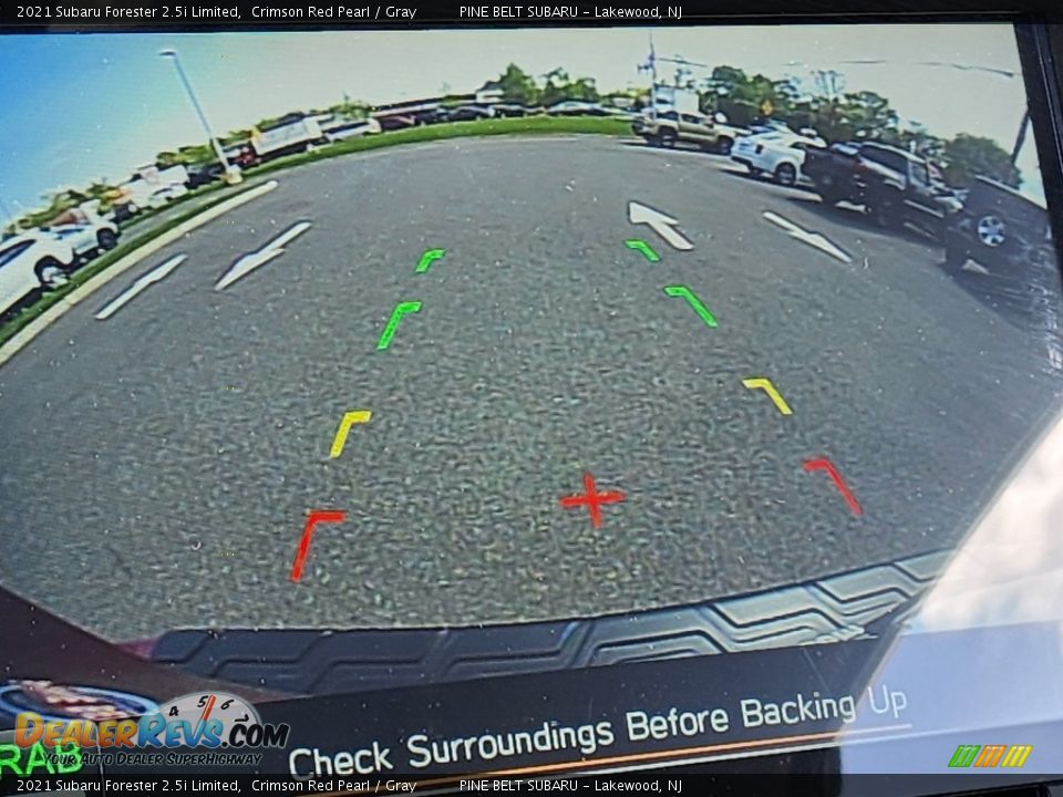 2021 Subaru Forester 2.5i Limited Crimson Red Pearl / Gray Photo #6