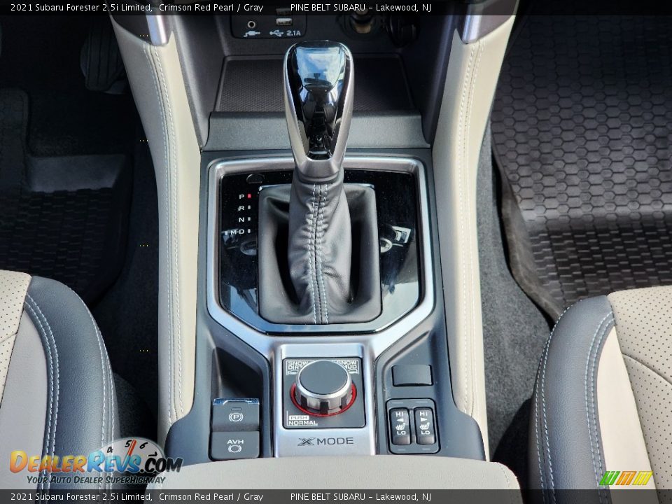 2021 Subaru Forester 2.5i Limited Crimson Red Pearl / Gray Photo #7