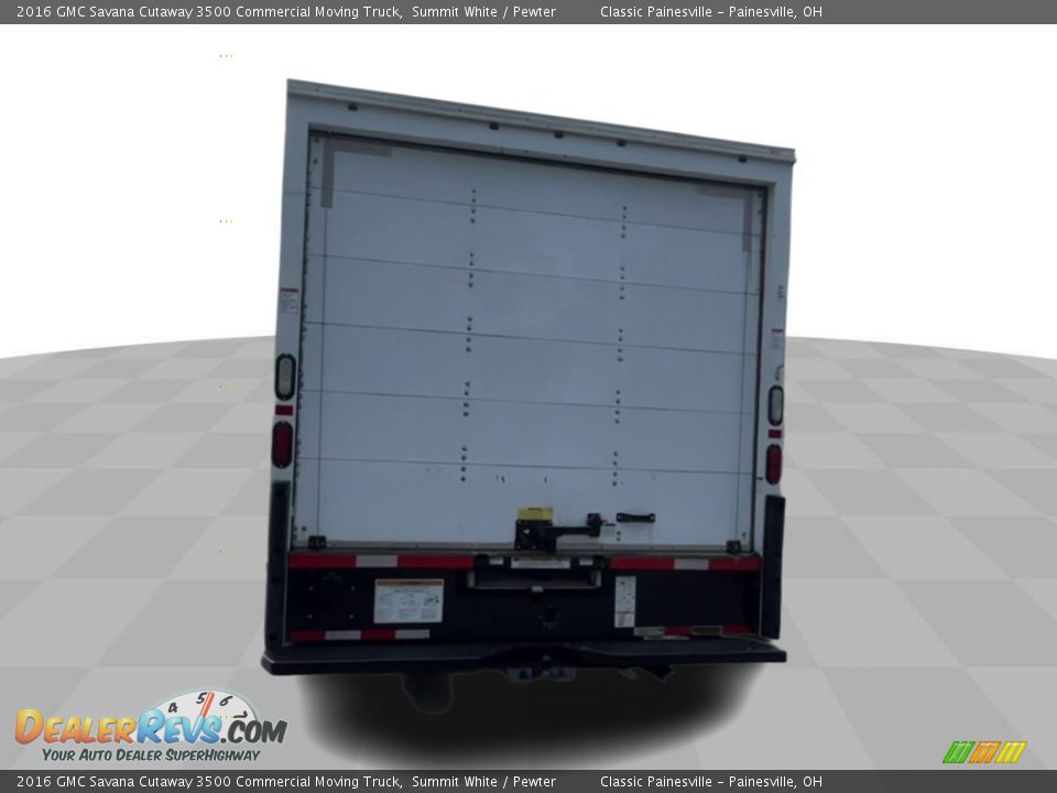 2016 GMC Savana Cutaway 3500 Commercial Moving Truck Summit White / Pewter Photo #7