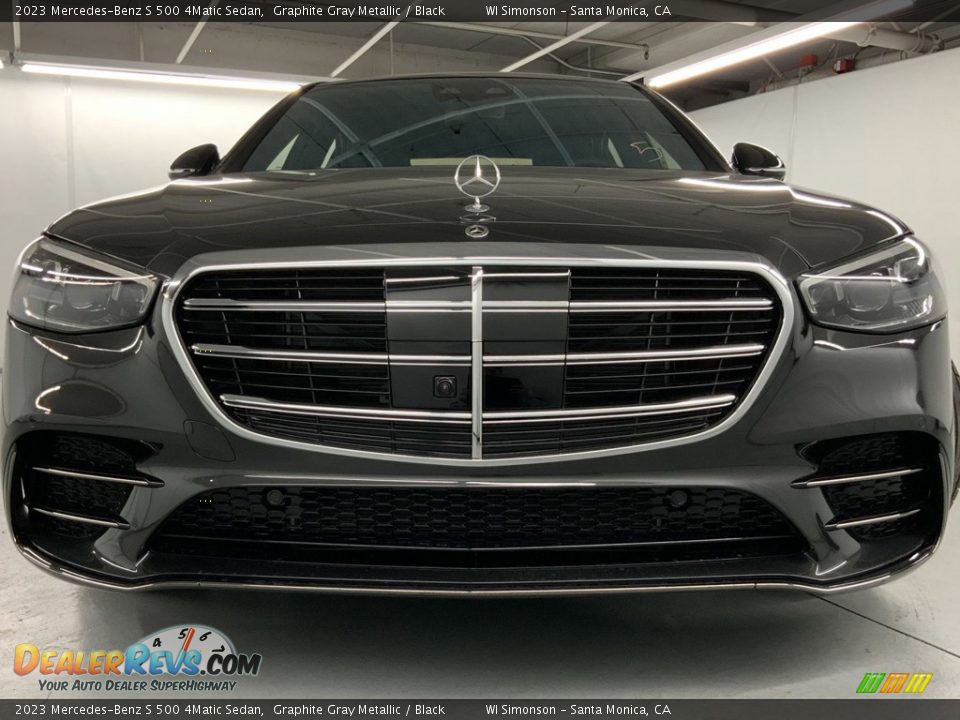 2023 Mercedes-Benz S 500 4Matic Sedan Graphite Gray Metallic / Black Photo #8