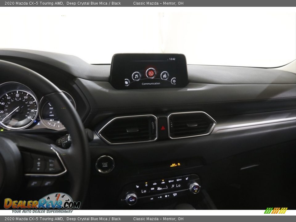 2020 Mazda CX-5 Touring AWD Deep Crystal Blue Mica / Black Photo #9