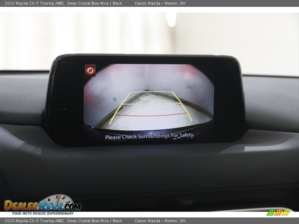 2020 Mazda CX-5 Touring AWD Deep Crystal Blue Mica / Black Photo #12