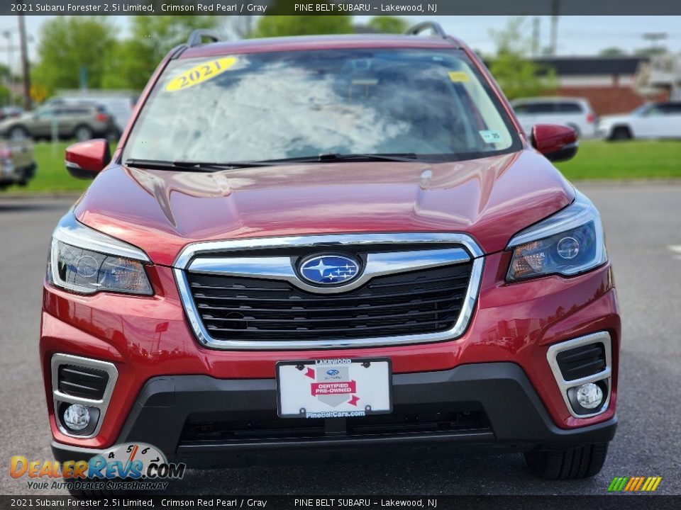 2021 Subaru Forester 2.5i Limited Crimson Red Pearl / Gray Photo #13