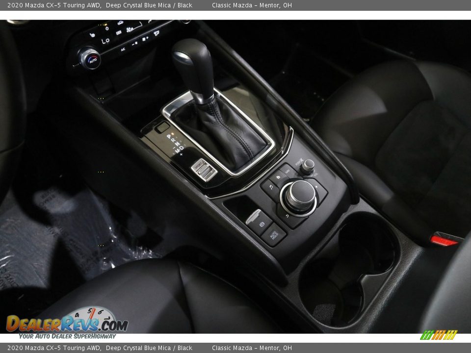 2020 Mazda CX-5 Touring AWD Deep Crystal Blue Mica / Black Photo #14