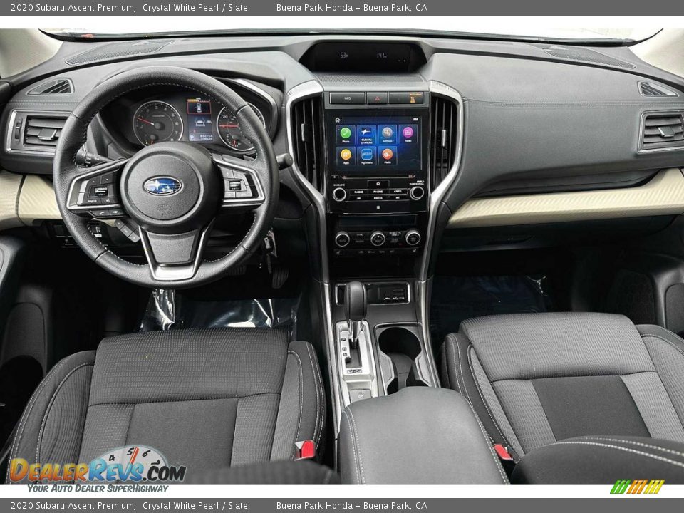 2020 Subaru Ascent Premium Crystal White Pearl / Slate Photo #15