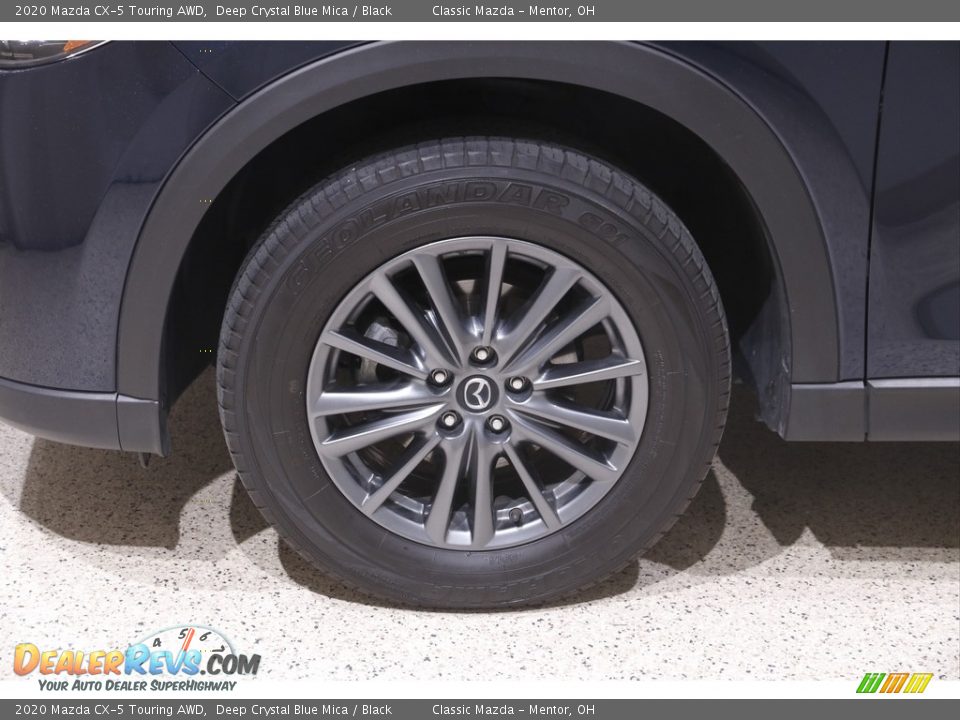 2020 Mazda CX-5 Touring AWD Deep Crystal Blue Mica / Black Photo #20