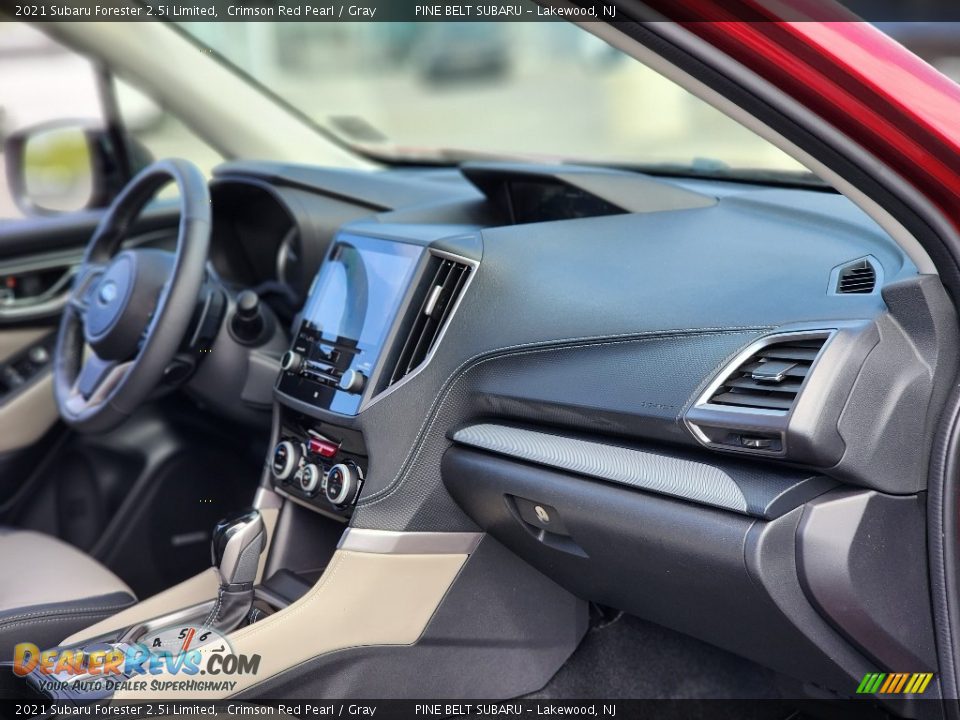 2021 Subaru Forester 2.5i Limited Crimson Red Pearl / Gray Photo #24