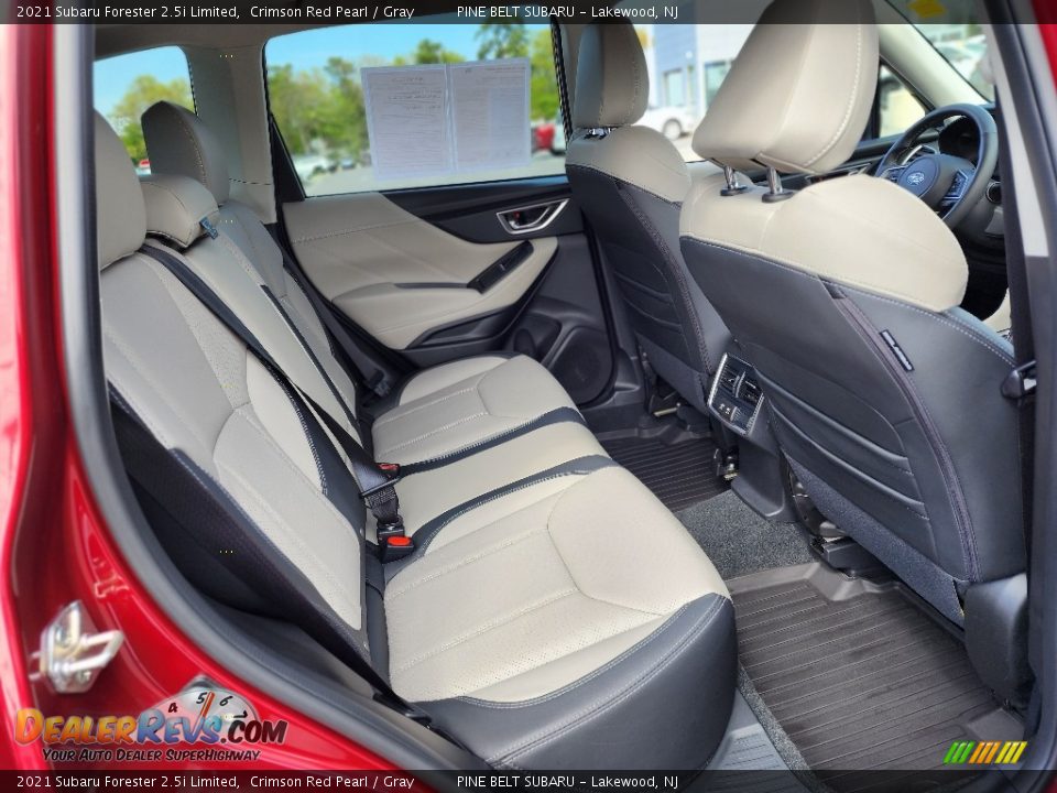 Rear Seat of 2021 Subaru Forester 2.5i Limited Photo #25