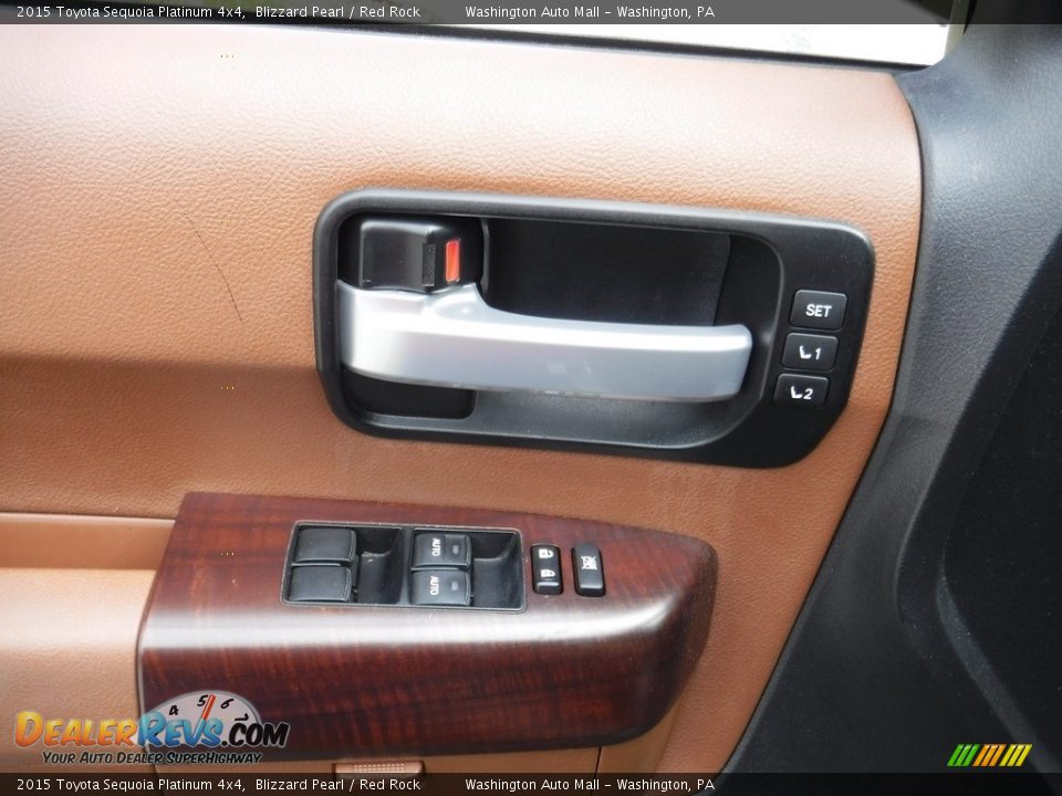 Controls of 2015 Toyota Sequoia Platinum 4x4 Photo #26