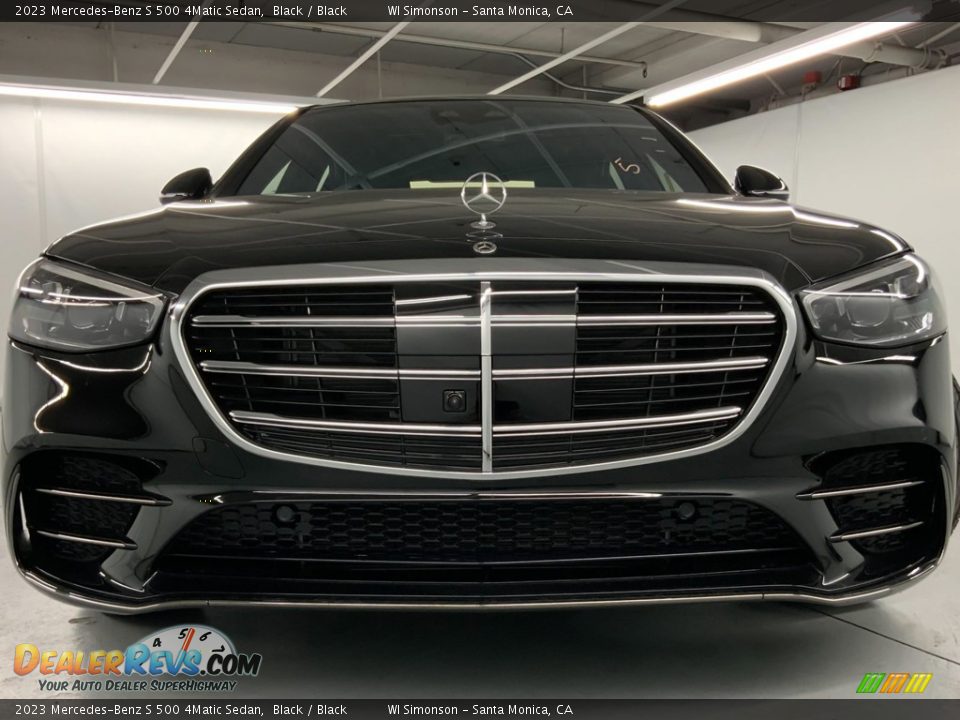 2023 Mercedes-Benz S 500 4Matic Sedan Black / Black Photo #8