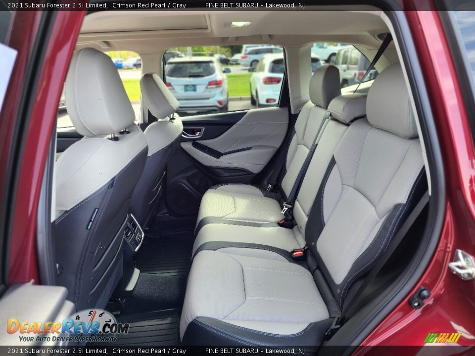Rear Seat of 2021 Subaru Forester 2.5i Limited Photo #31