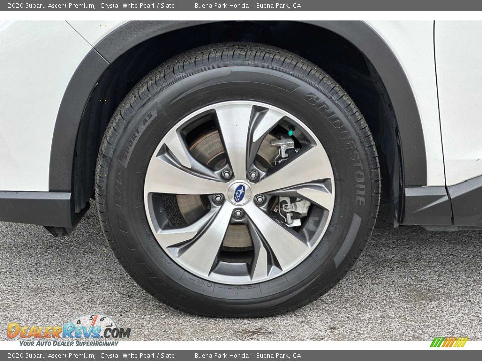 2020 Subaru Ascent Premium Crystal White Pearl / Slate Photo #30