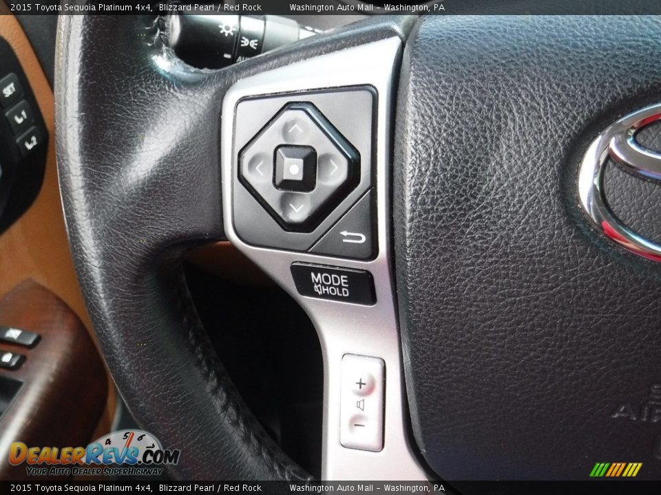 2015 Toyota Sequoia Platinum 4x4 Steering Wheel Photo #34