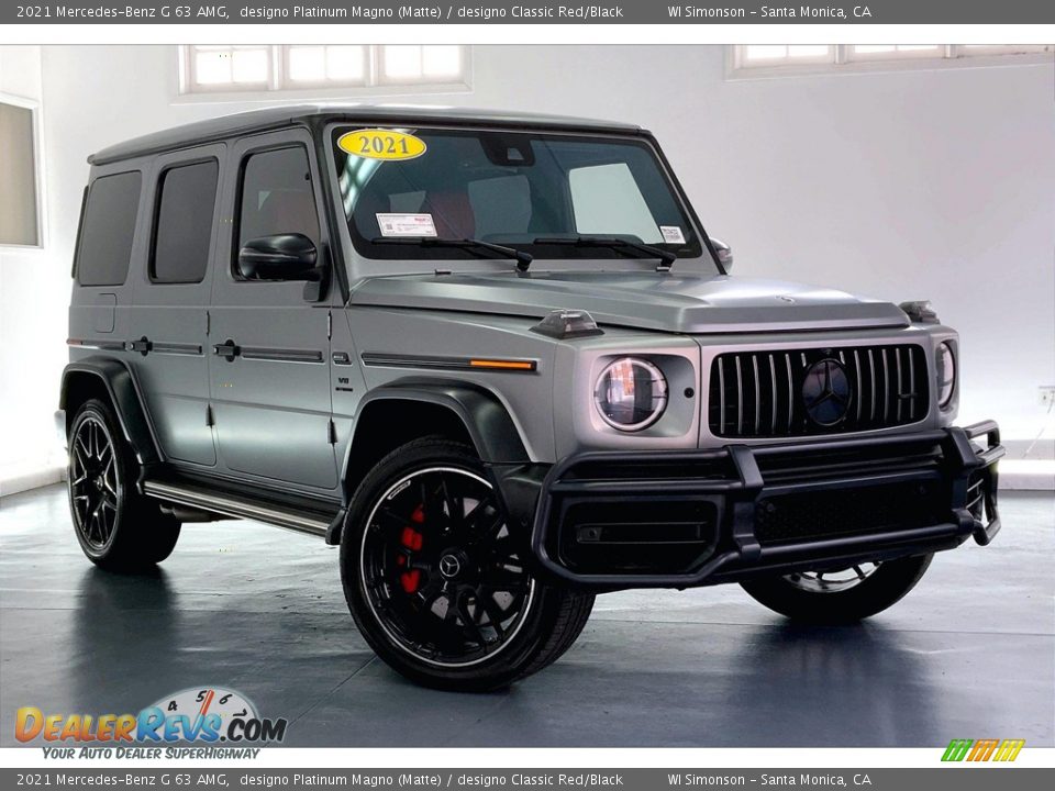 Front 3/4 View of 2021 Mercedes-Benz G 63 AMG Photo #34