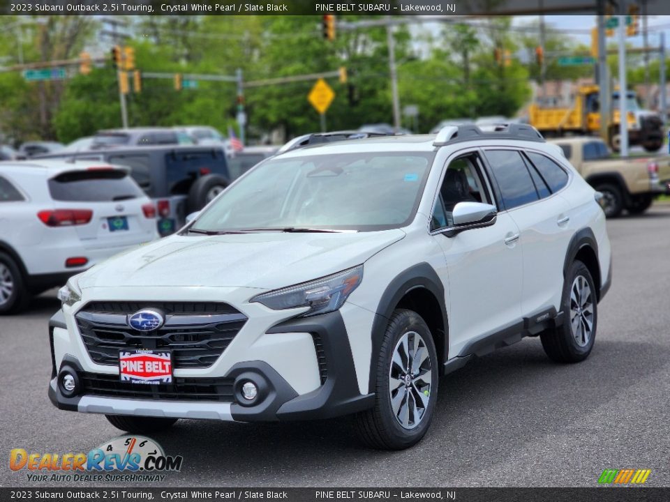 2023 Subaru Outback 2.5i Touring Crystal White Pearl / Slate Black Photo #1