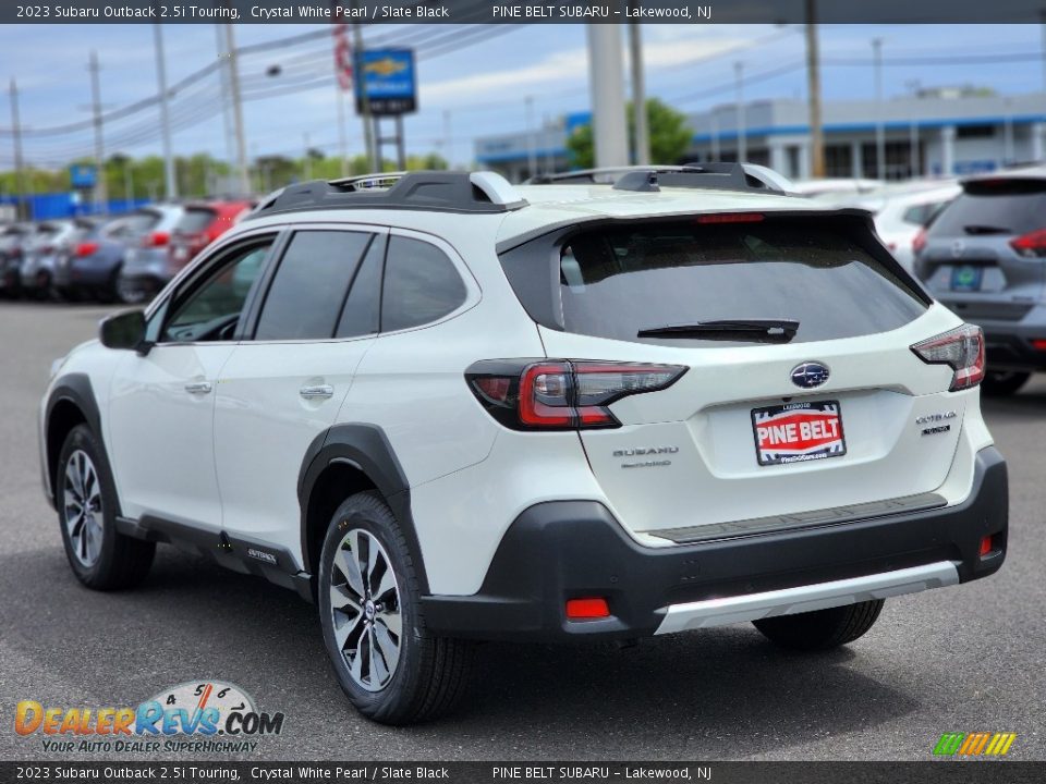 2023 Subaru Outback 2.5i Touring Crystal White Pearl / Slate Black Photo #4