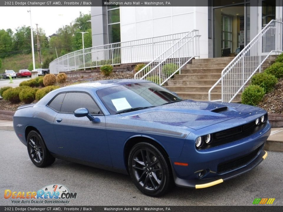 2021 Dodge Challenger GT AWD Frostbite / Black Photo #1