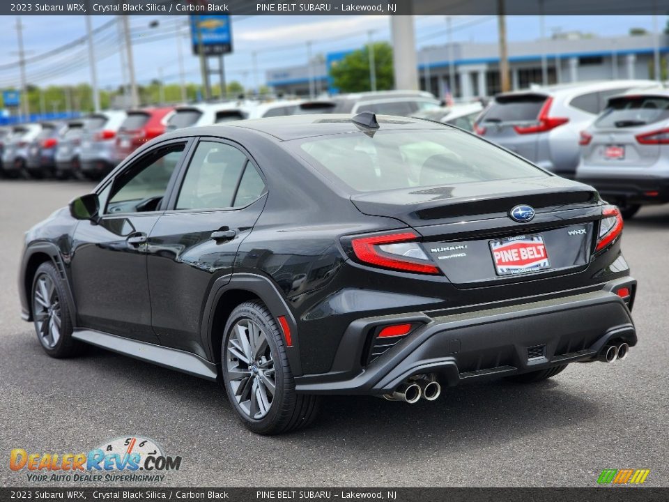 2023 Subaru WRX Crystal Black Silica / Carbon Black Photo #4