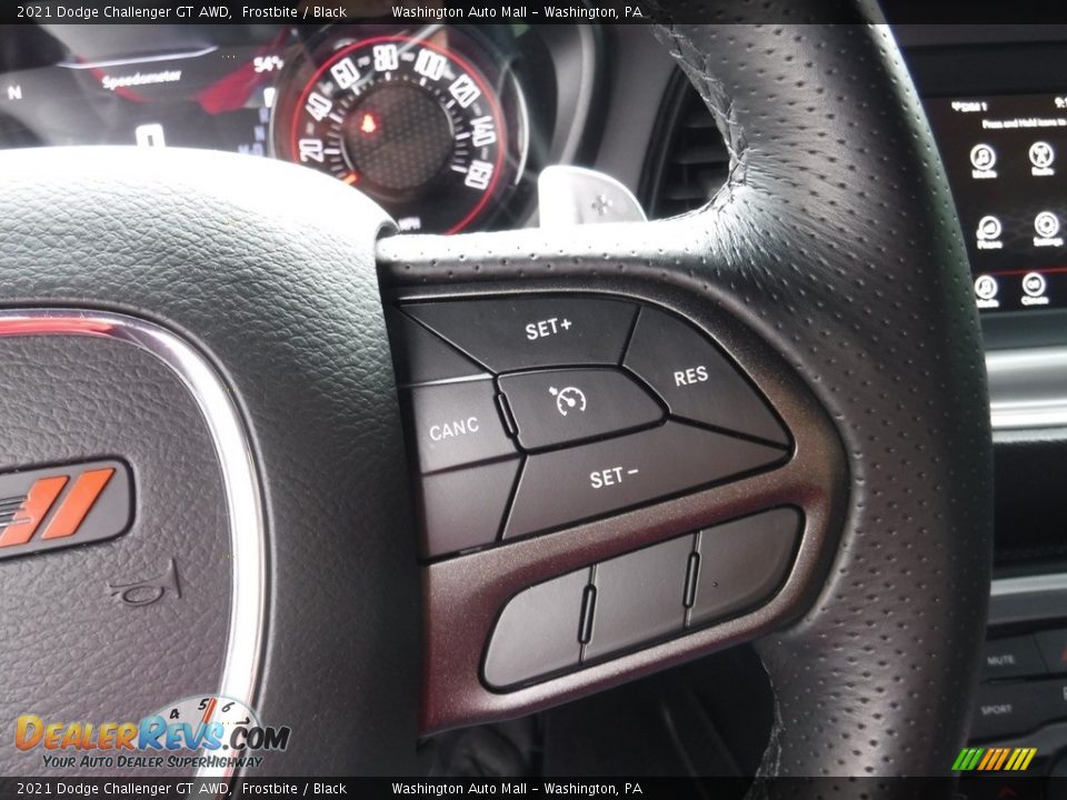 2021 Dodge Challenger GT AWD Frostbite / Black Photo #8