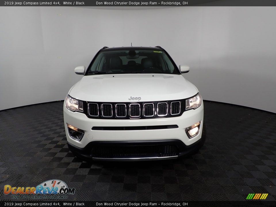 2019 Jeep Compass Limited 4x4 White / Black Photo #5