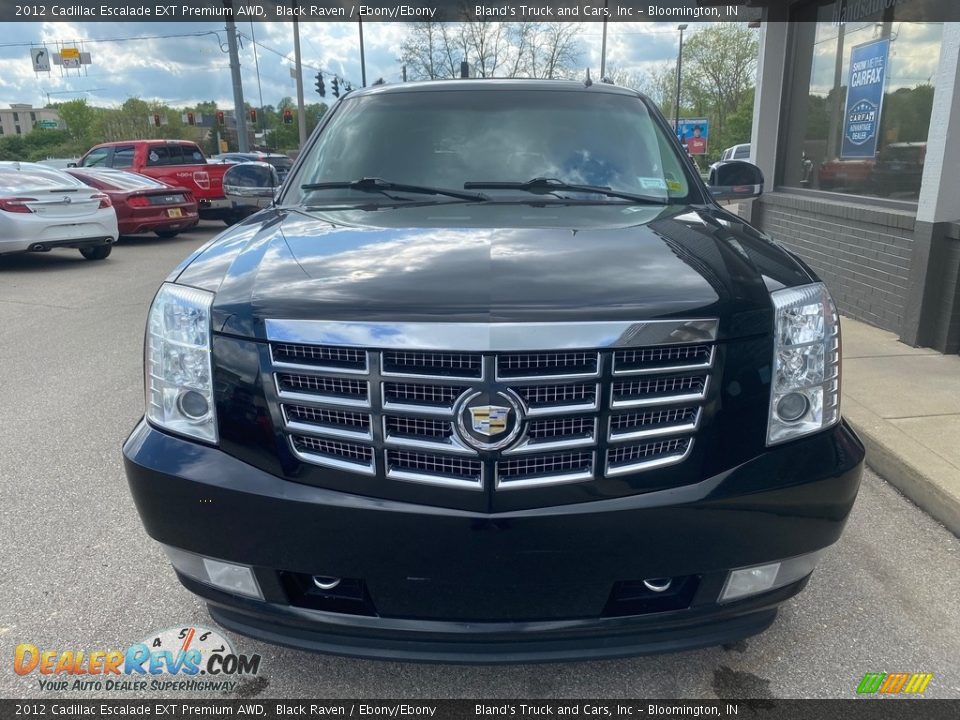 2012 Cadillac Escalade EXT Premium AWD Black Raven / Ebony/Ebony Photo #3