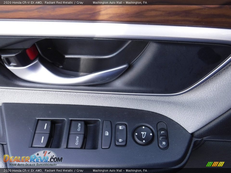 2020 Honda CR-V EX AWD Radiant Red Metallic / Gray Photo #11