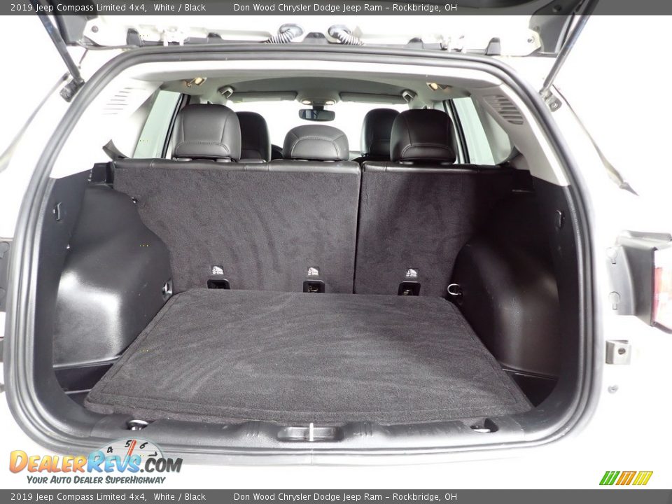 2019 Jeep Compass Limited 4x4 White / Black Photo #10