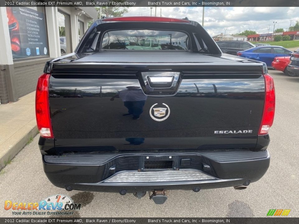 2012 Cadillac Escalade EXT Premium AWD Black Raven / Ebony/Ebony Photo #5