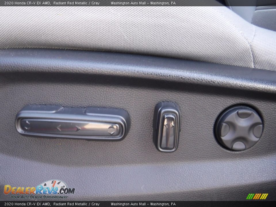 2020 Honda CR-V EX AWD Radiant Red Metallic / Gray Photo #14