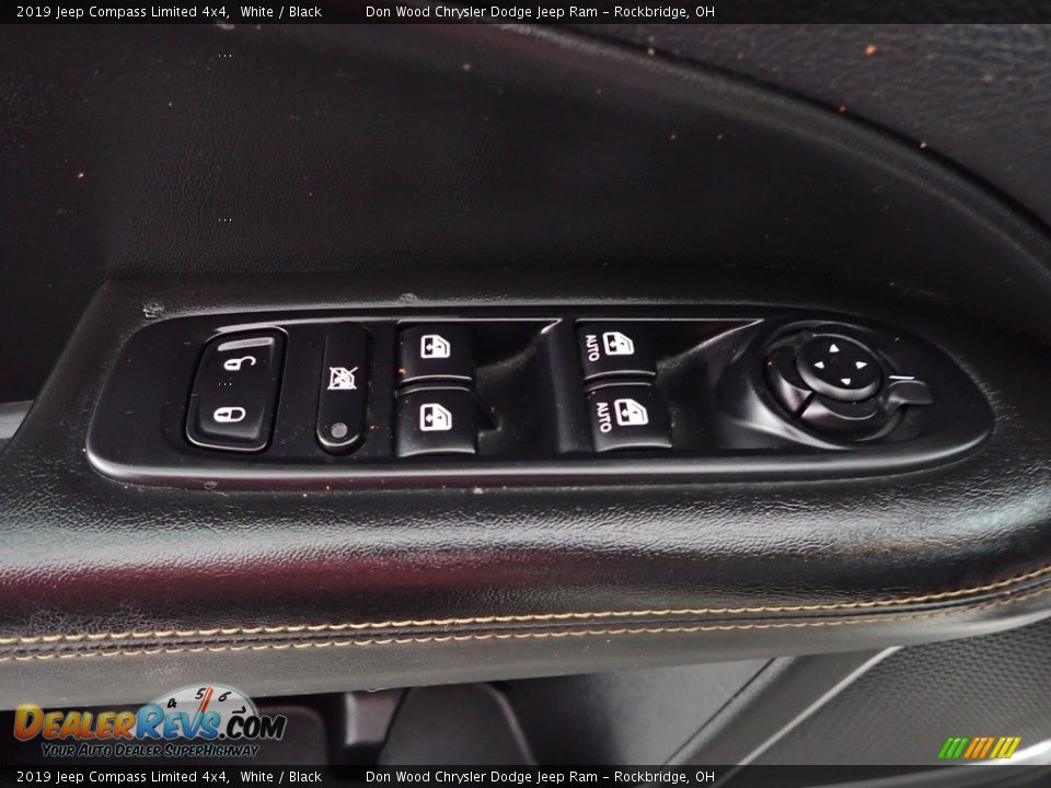 2019 Jeep Compass Limited 4x4 White / Black Photo #13