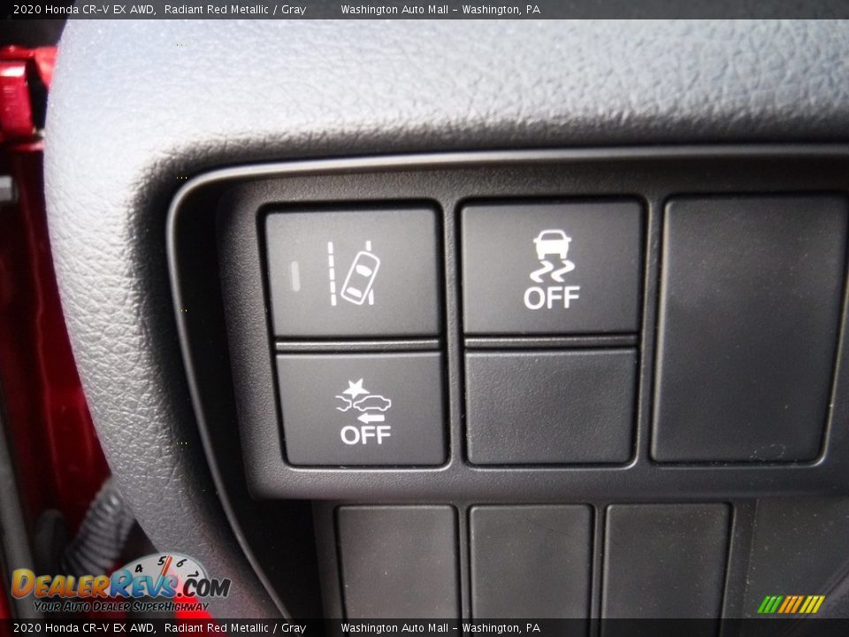 2020 Honda CR-V EX AWD Radiant Red Metallic / Gray Photo #15