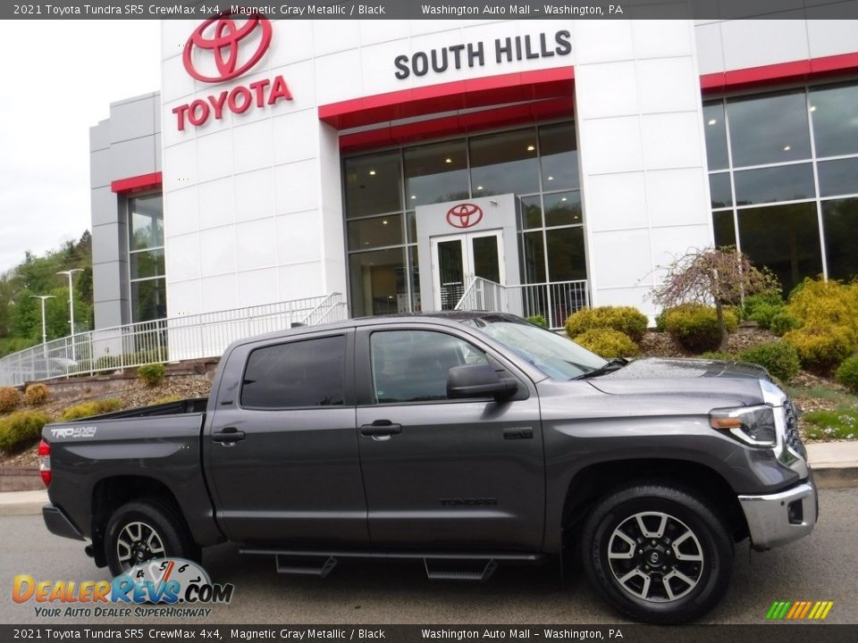 2021 Toyota Tundra SR5 CrewMax 4x4 Magnetic Gray Metallic / Black Photo #2