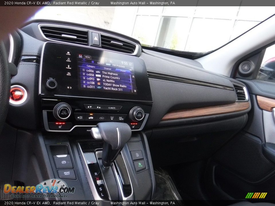 2020 Honda CR-V EX AWD Radiant Red Metallic / Gray Photo #16