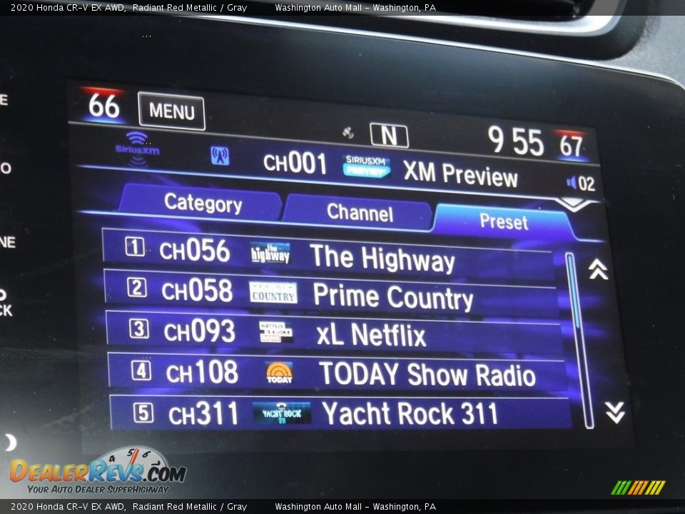 2020 Honda CR-V EX AWD Radiant Red Metallic / Gray Photo #18